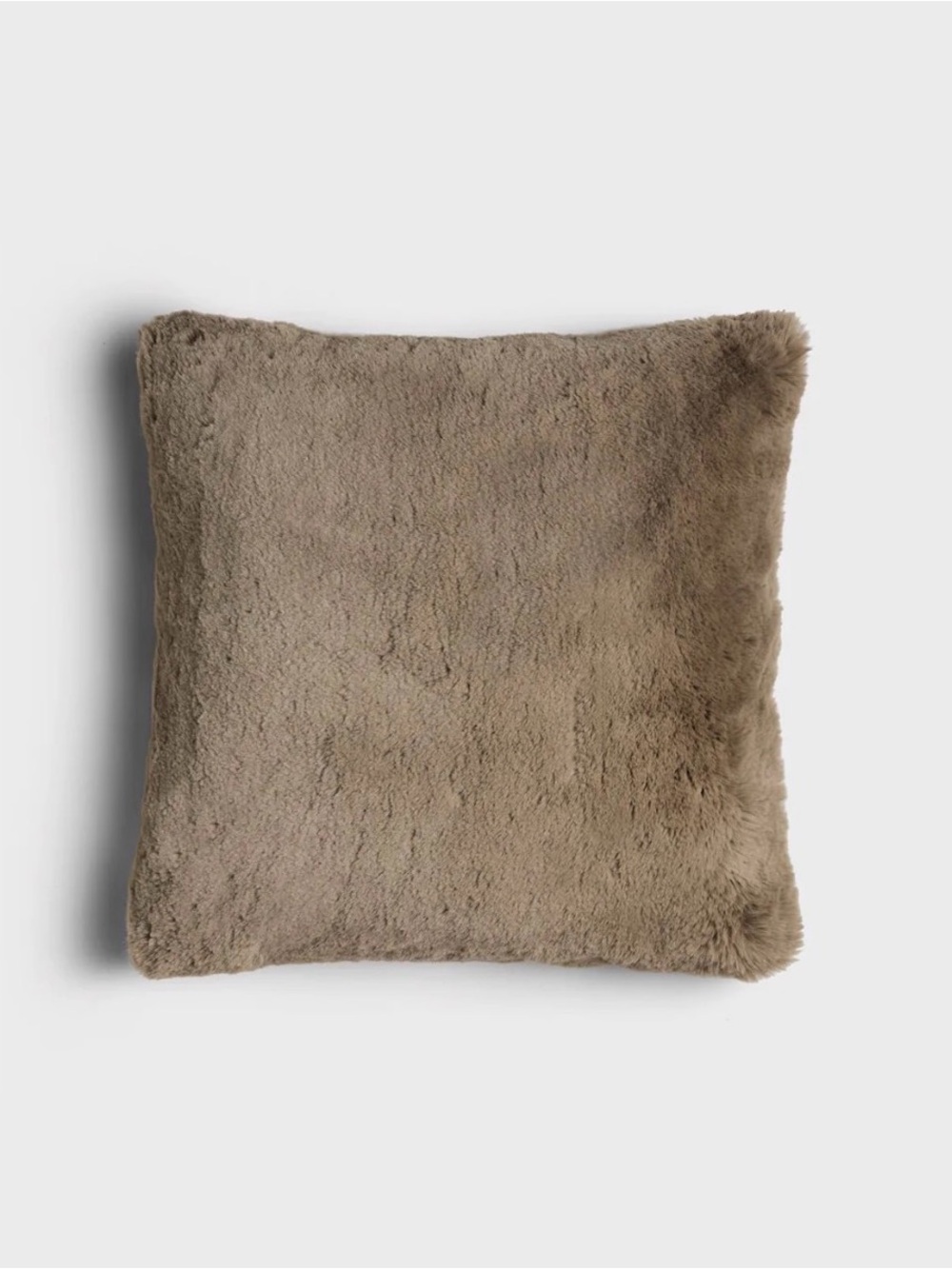 Cozy Earth Super Plush Cuddle Square Pillow in Walnut